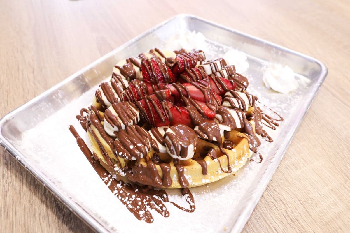 Strawnana Waffle