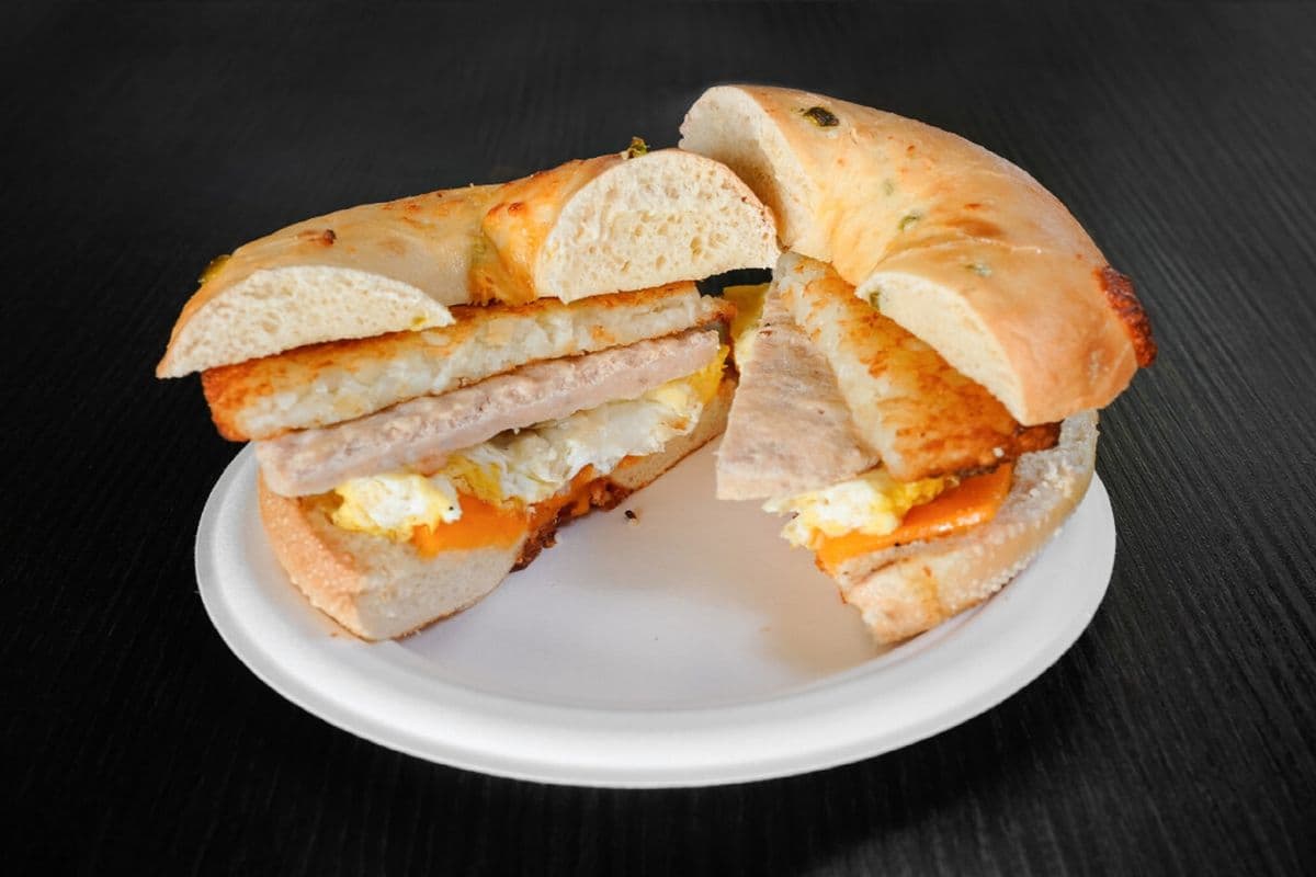 Factory Sausage Breakfast Bagel