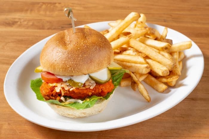 FIERY BUFFALO WILD CHICKEN CRUNCH SANDWICH