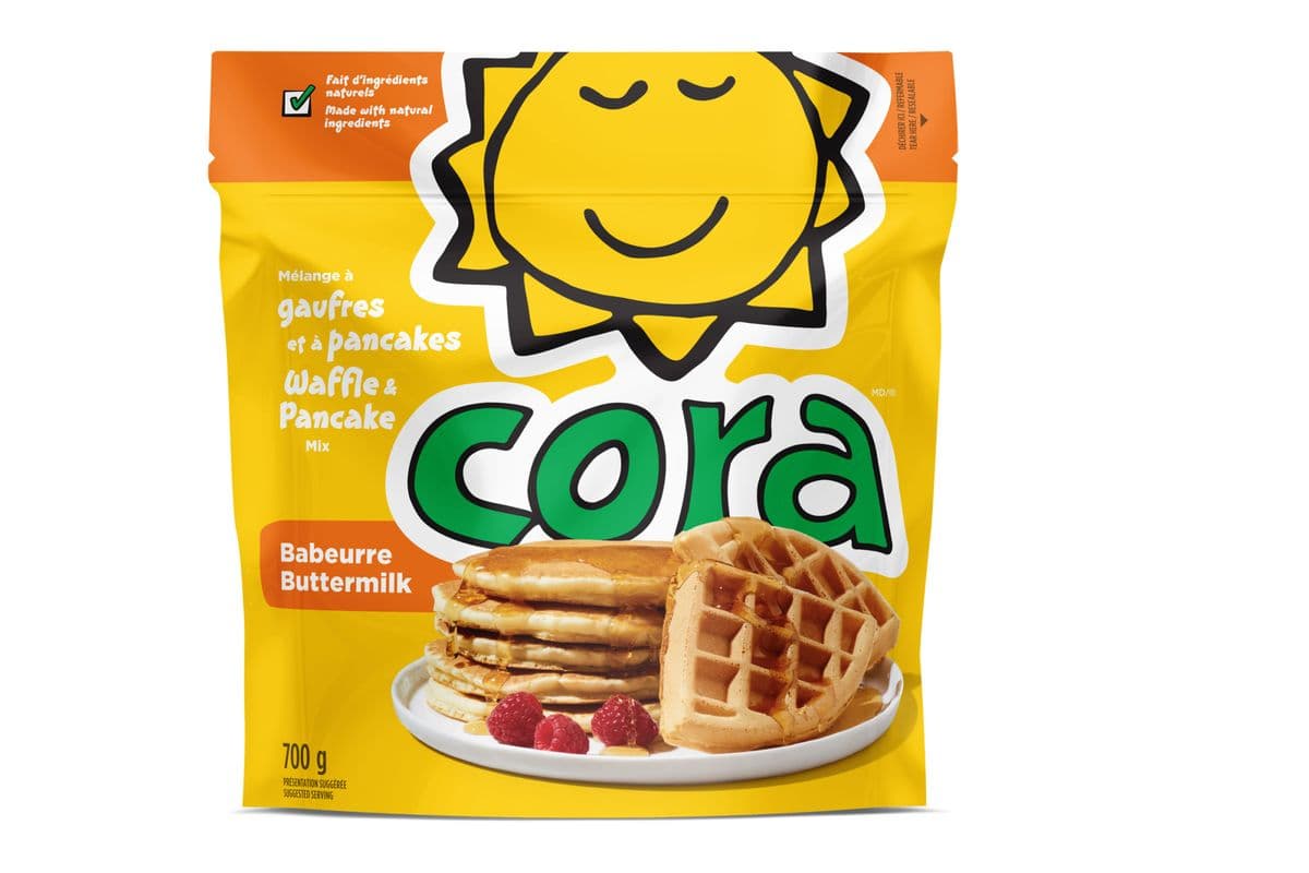 Mélange à gaufre et pancakes au babeurre Cora (700 g)
