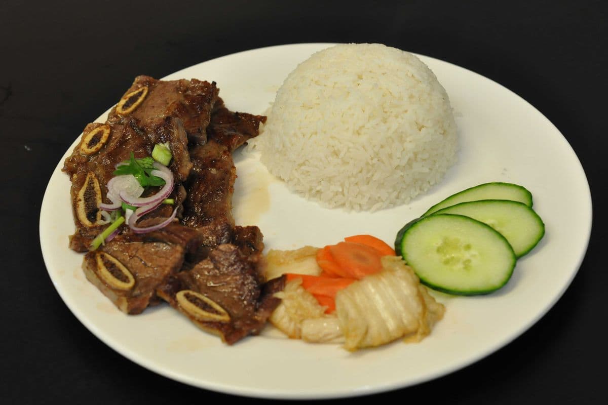 092. BBQ Beef Short Ribs with Rice
