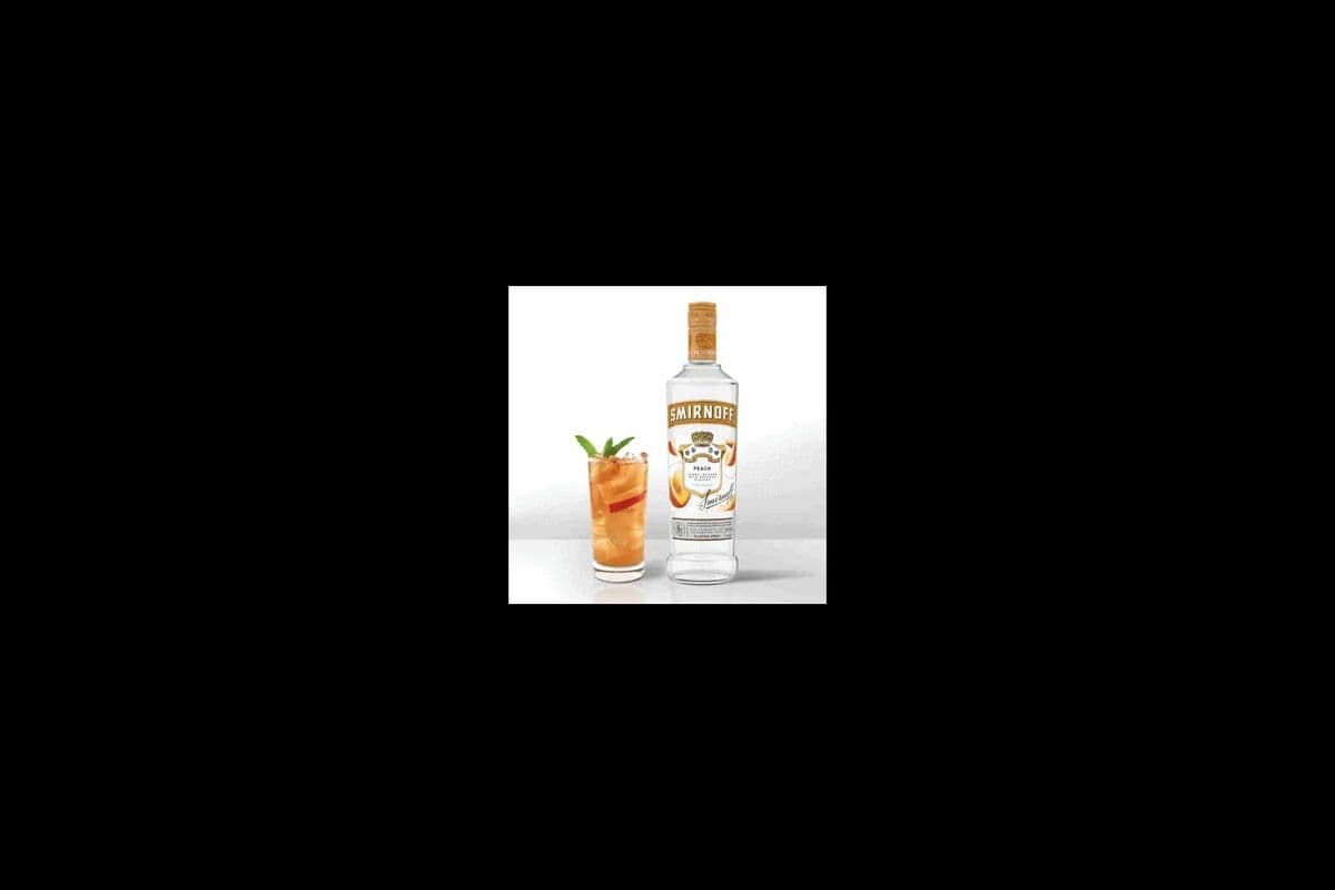 Smirnoff Peach Vodka (750 ml Bottle) (1 x 750ml)