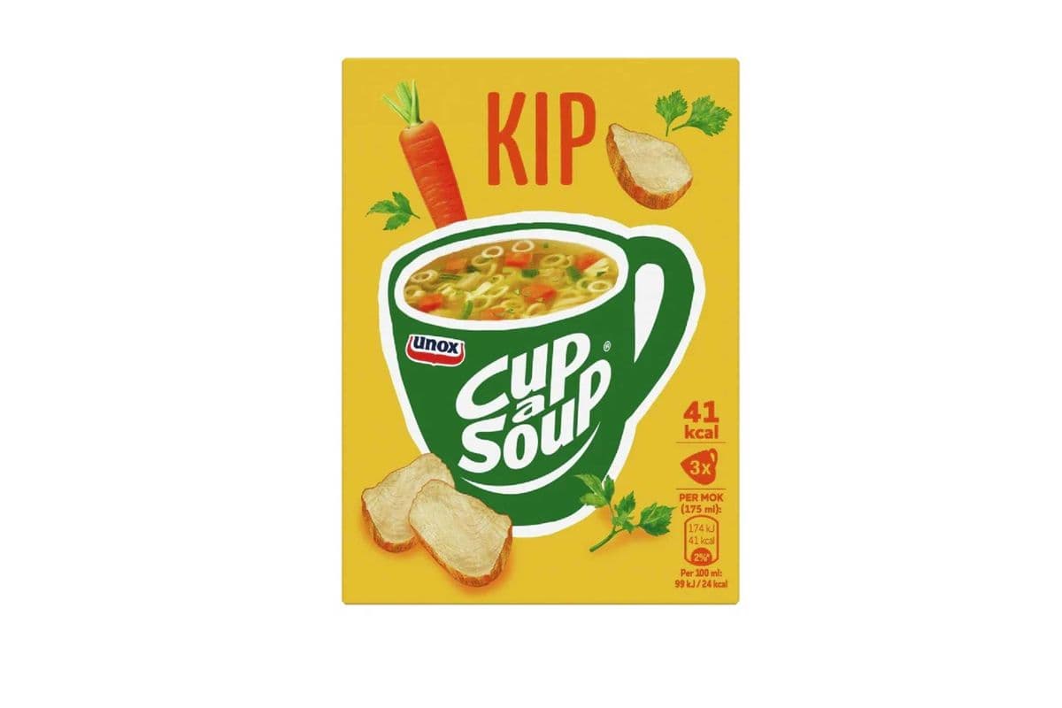 Unox Cup-a-Soup - Chicken (Kip) (3 Pack) (36 g)