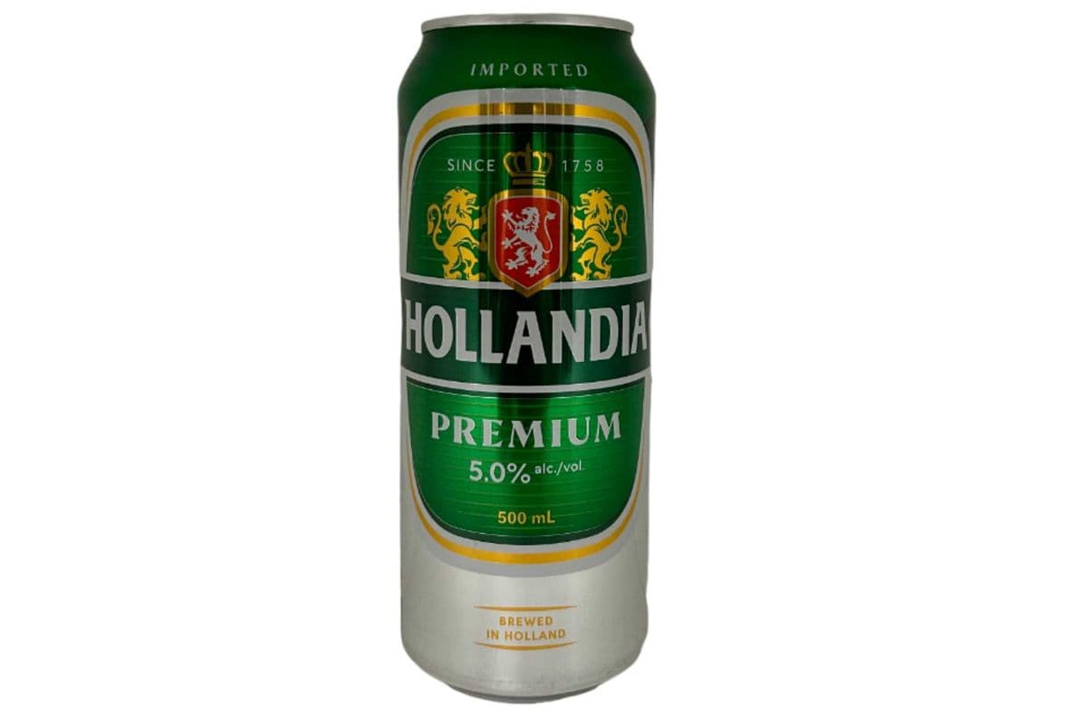 Hollandia Premium Lager (1 x 500 ml Can)