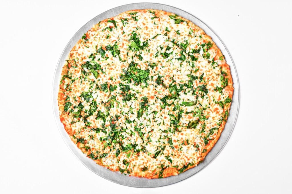 14" Large Spinach and Feta Pizza