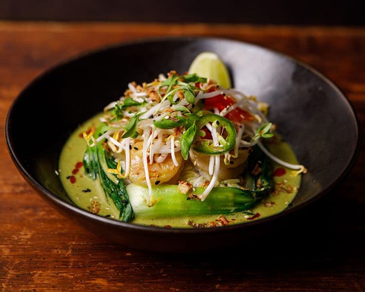 GF Seared Chicken GF Thai Green Curry