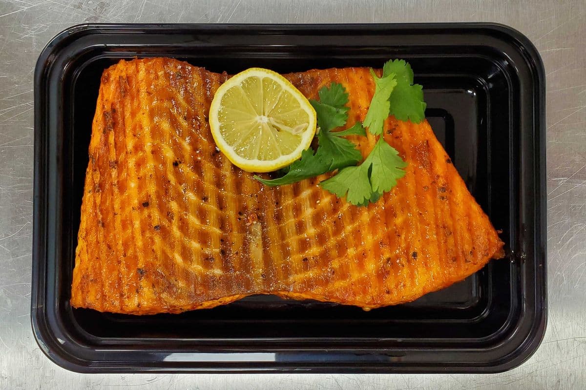 Tandoori Salmon Fish (Cooked)