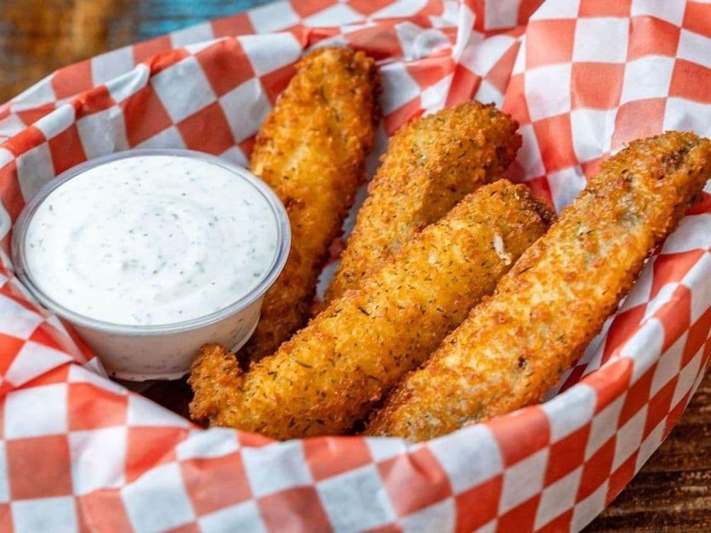 Cornichons Frits(4)/ Fried Pickles (4)