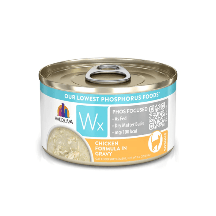 Weruva Wet Cat Food - Wx Phos Focused Chicken Formula in Gravy Canned (3 oz)