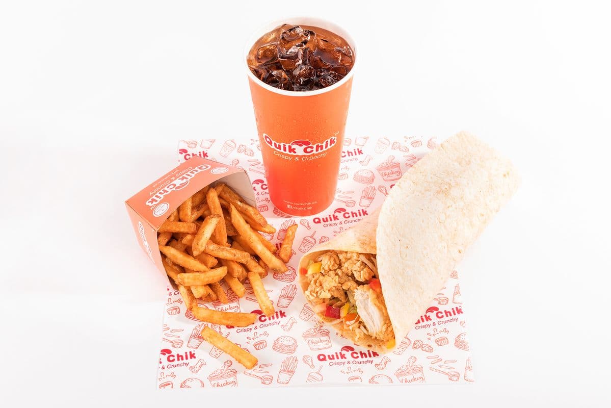 Chik Chicken Wrap Combo