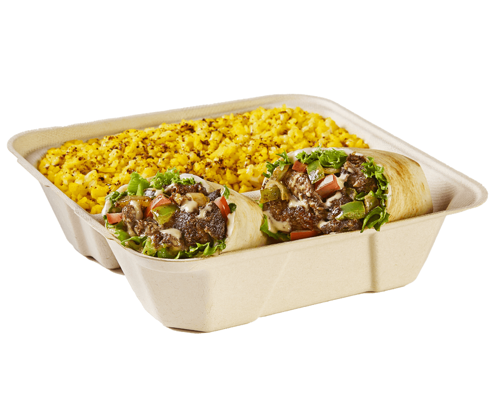 Philly Chicken Shawarma Wrap Box