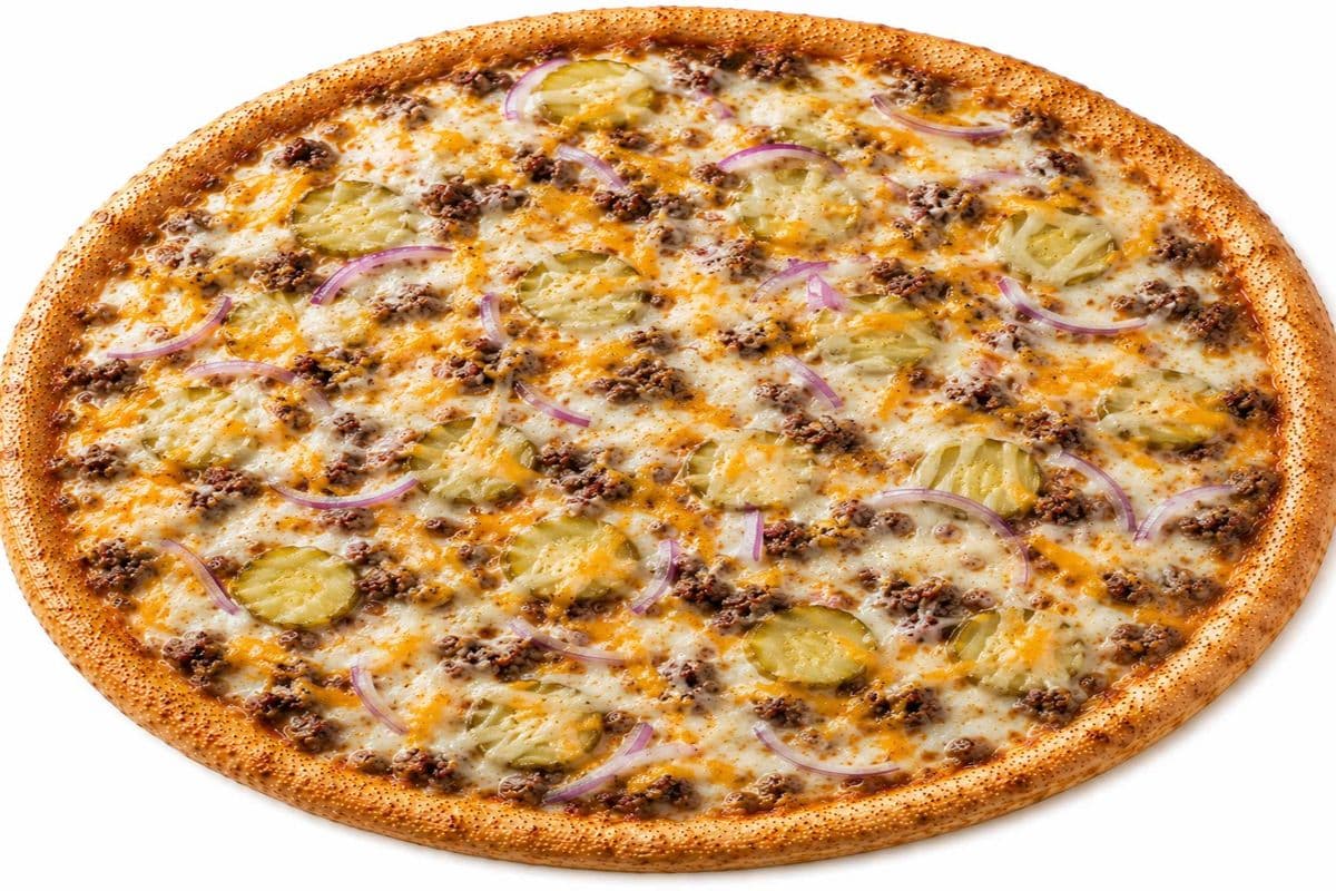 Cheese Burger Pizza