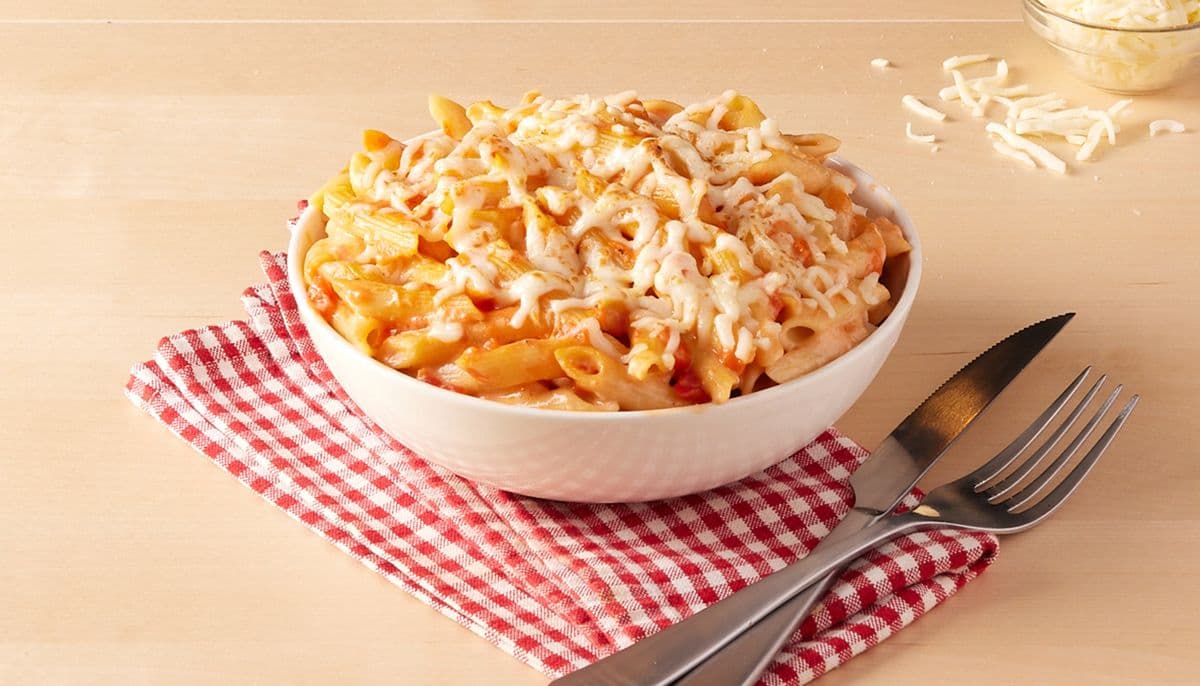 Cheesy Baked Penne with Rosé