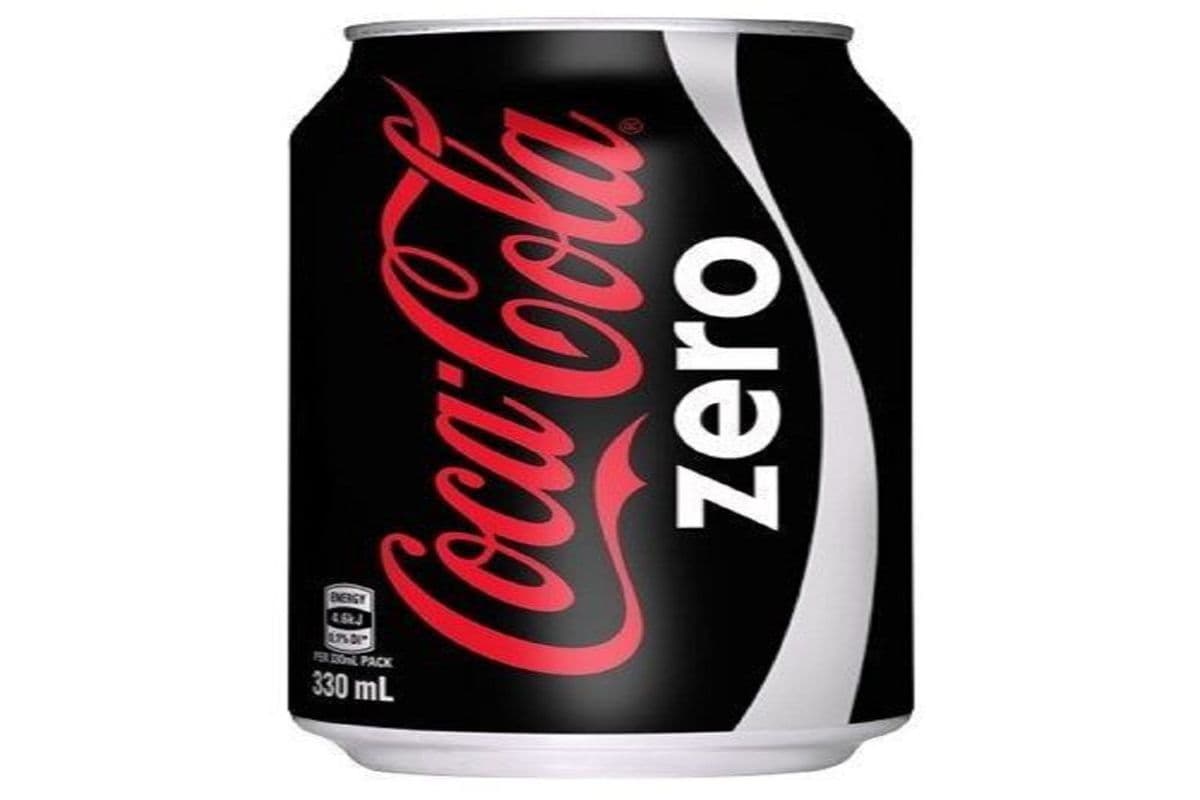 Zero Sugar Coke Can