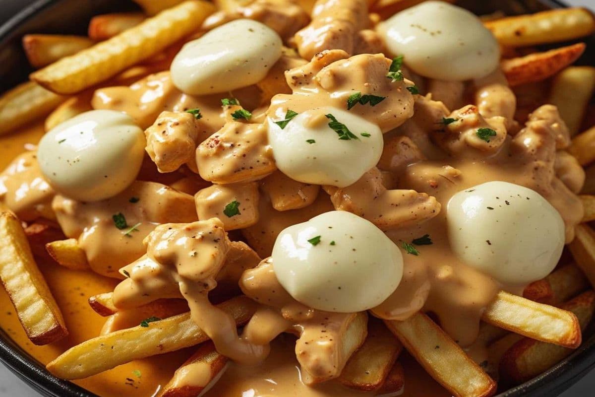Butter Chicken Poutine