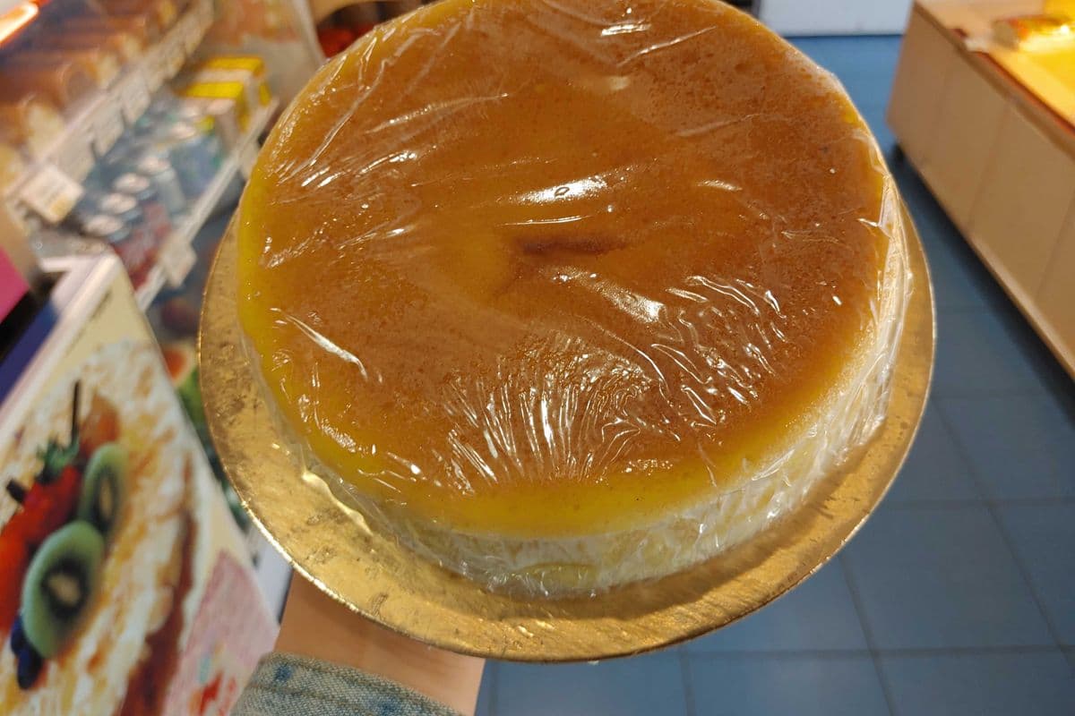 7" Plain Japanese Cheese Cake