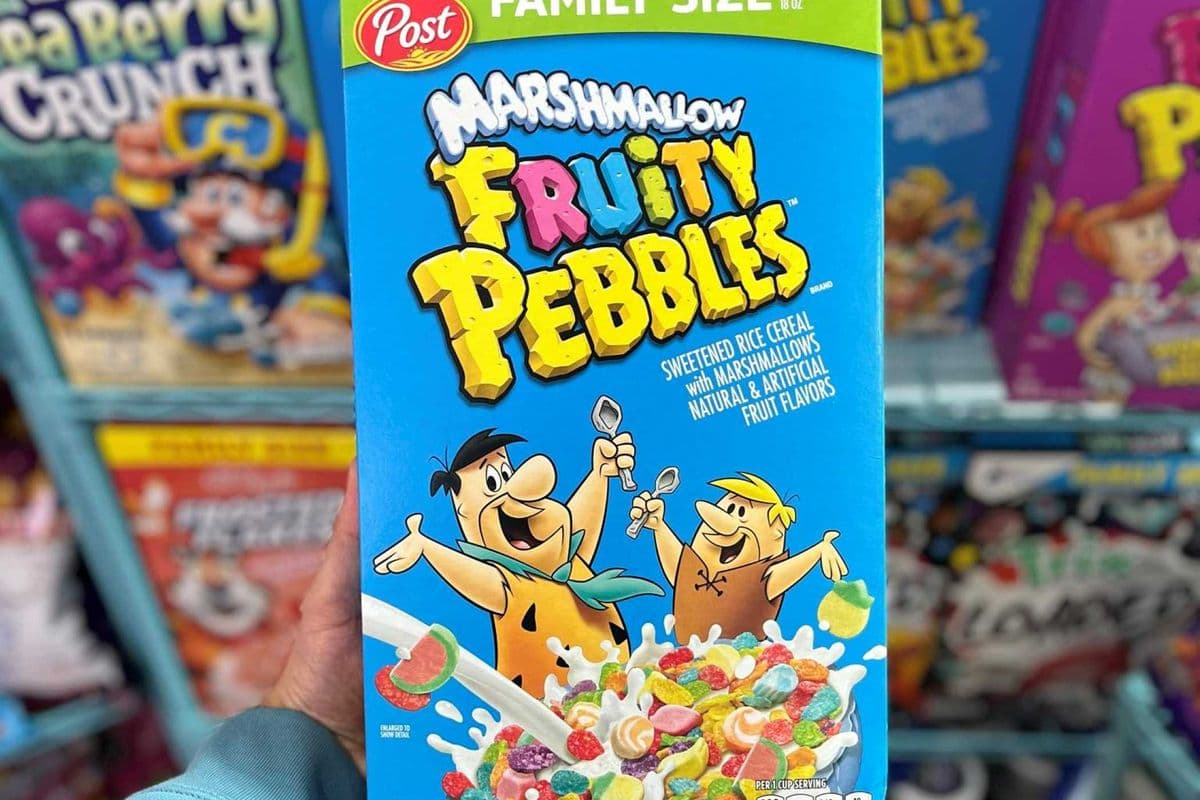 (USA) FRUITY PEBBLES MARSHMALLOW (FAMILY SIZE) - 510G