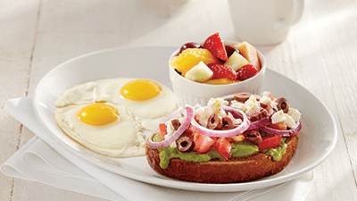 Avocado Toast Plate