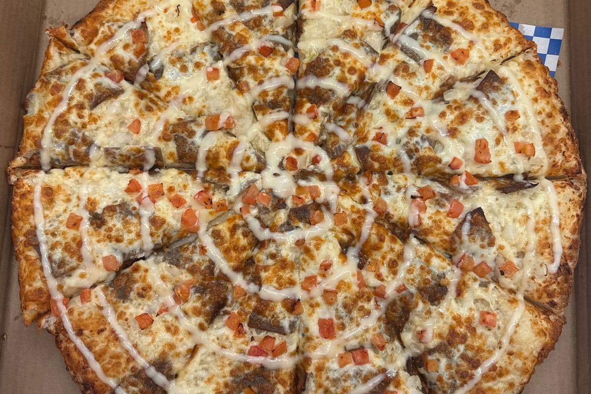 14" Large Donair Pizza