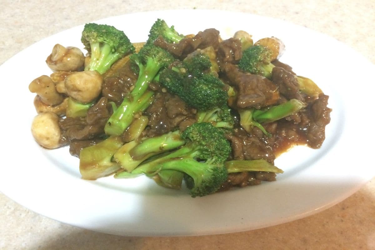 #66. Beef with Mushroom & Baby Corn