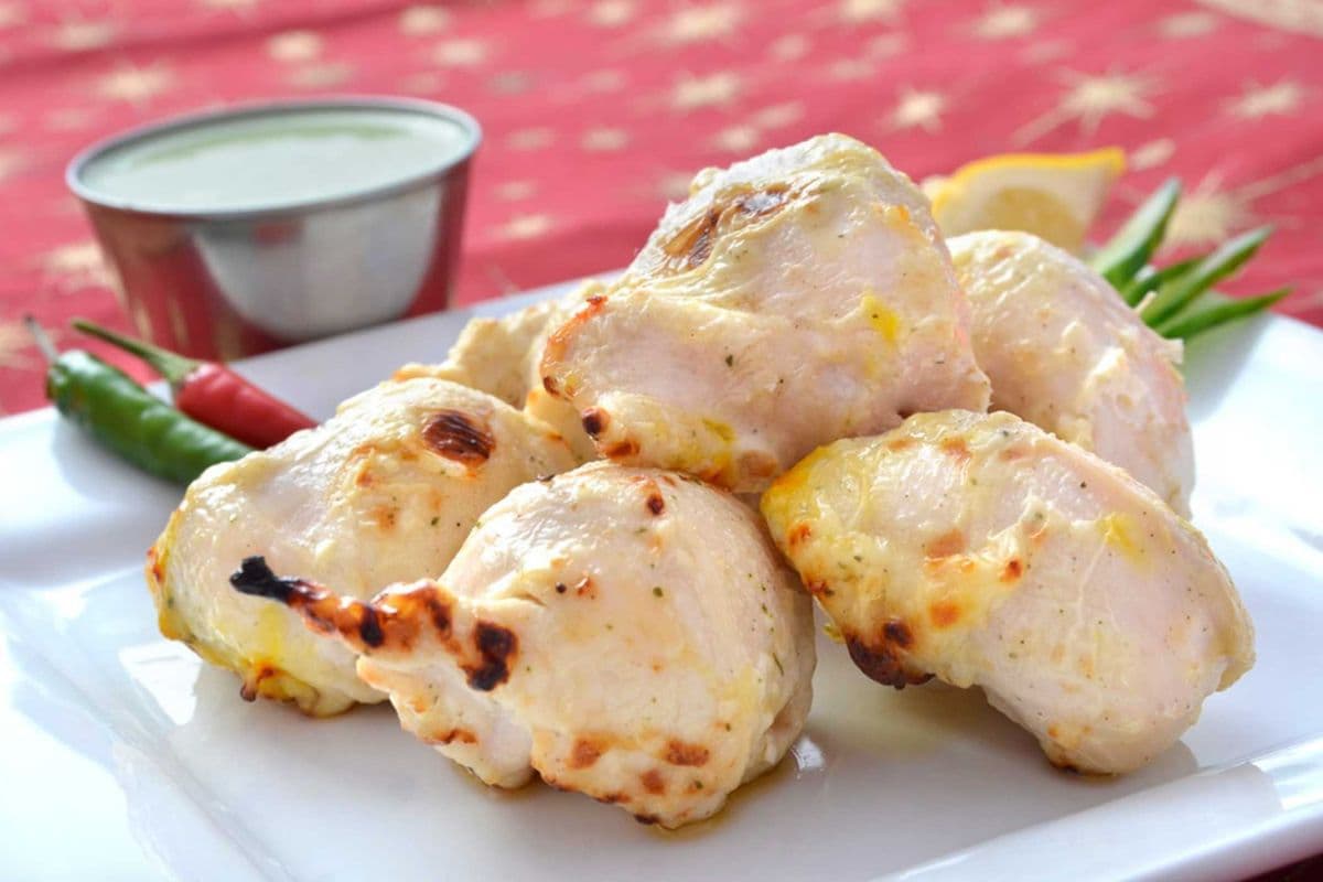 Tandoori Malai Tikka (6 pcs) (Gluten Friendly)