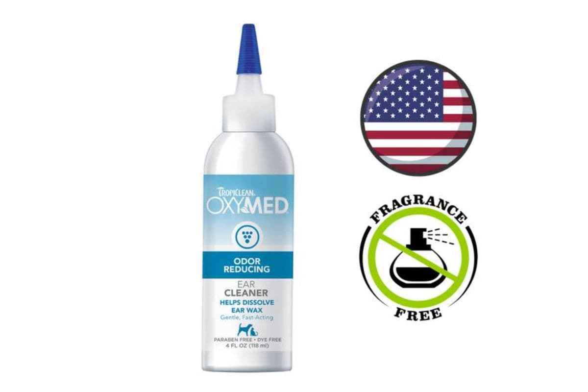 TropiClean Oxymed Ear Cleaner (4 oz)