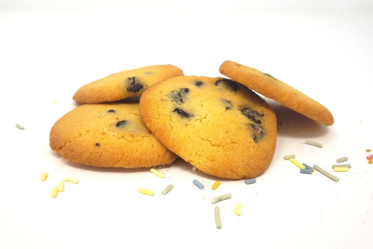 Keto Chocolate Chip Cookies (10 pcs)
