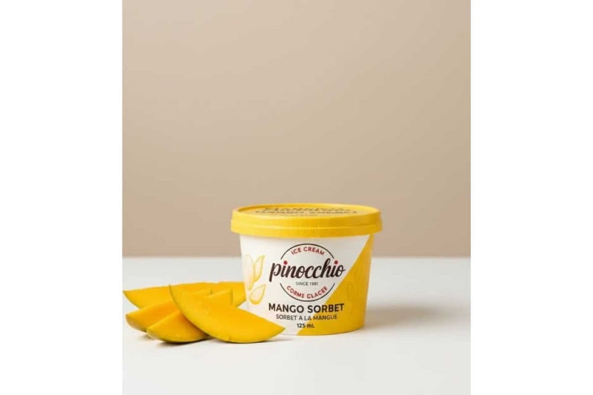Pinocchio Sorbet Mango (Gluten Free/Vegan) (125ml)