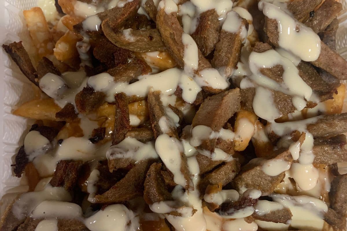 Beef Donair Poutine