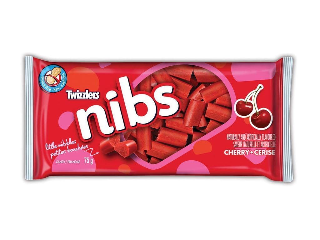 Twizzler Nibs Cherry 75g