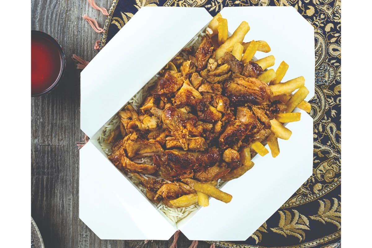 Pita Box Chicken Shawarma - Rice