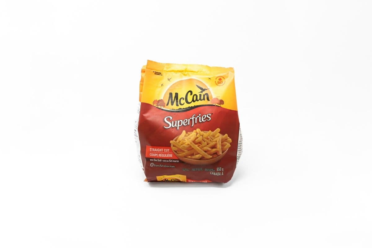 Mccain Straight Cut Fries, Spicy (650 g)