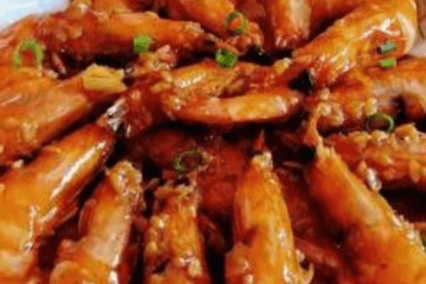 油闷大虾 / Braised Prawns in Oil
