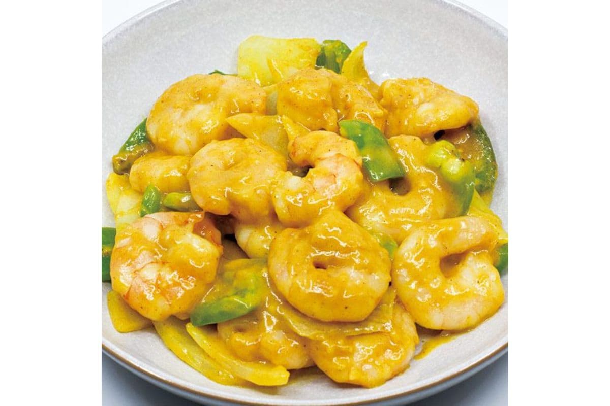 28. Curried Prawns (14 pcs)