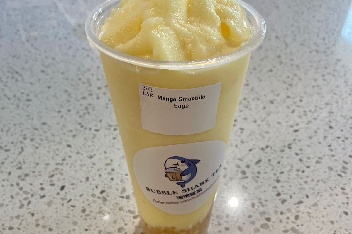 Mango Smoothie with Sago