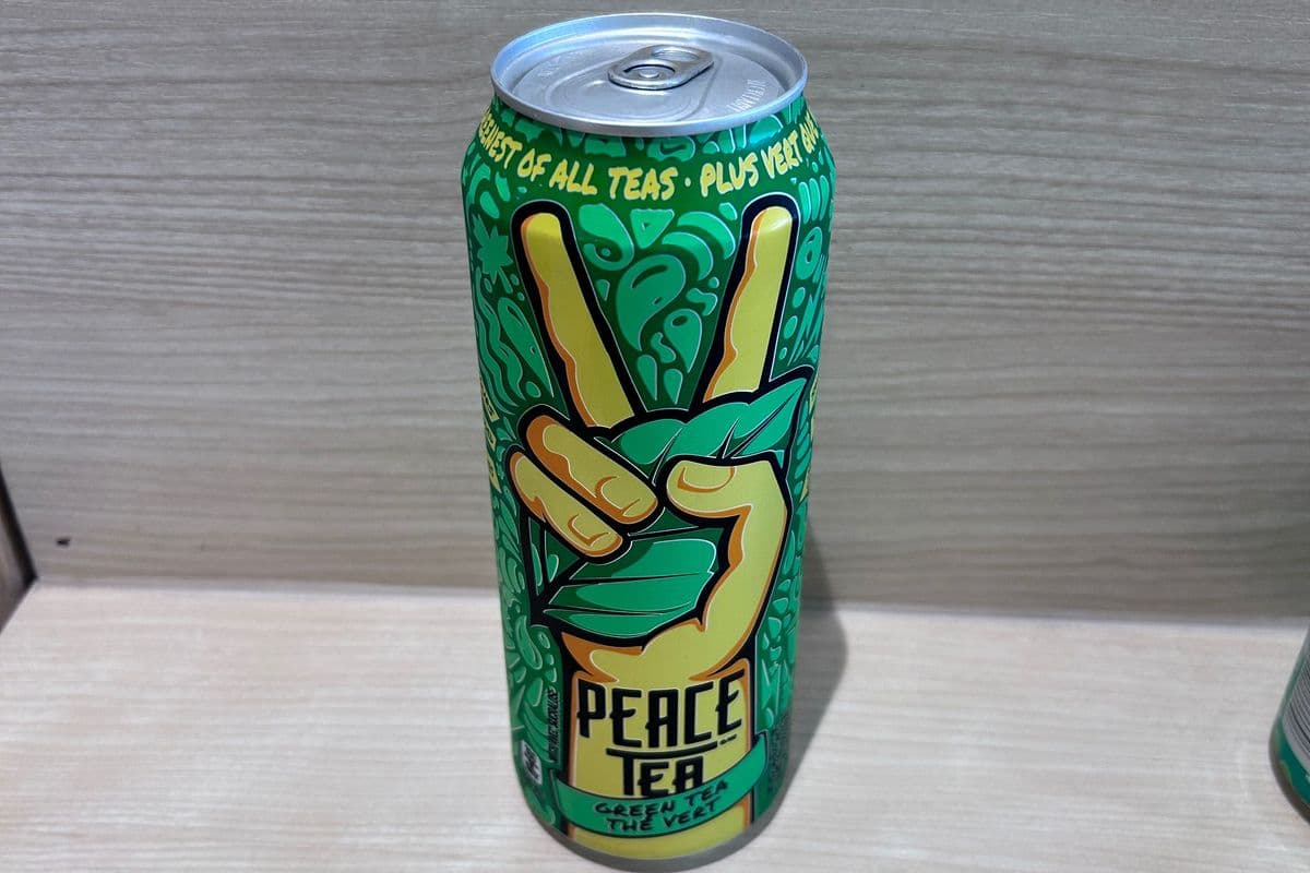Peace Tea Iced Greenest of All Teas Can 695ml (695ml)