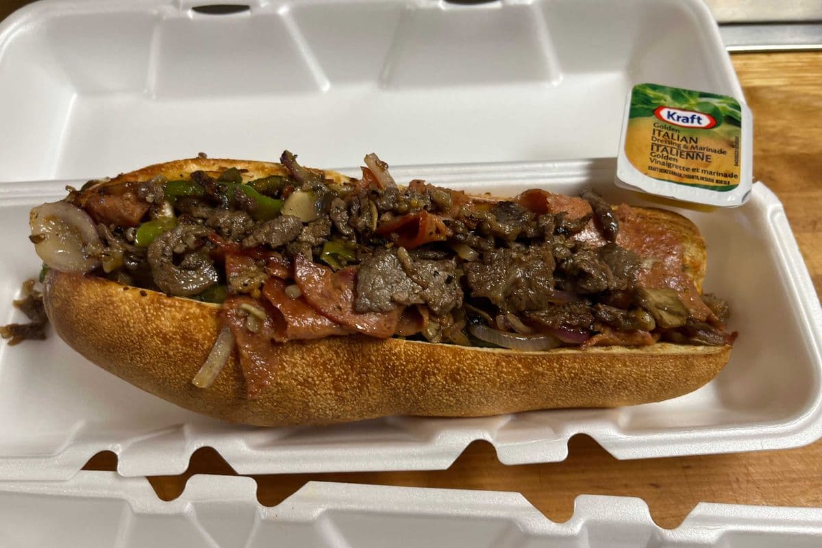 steak et pepperoni (10" sous-marin)