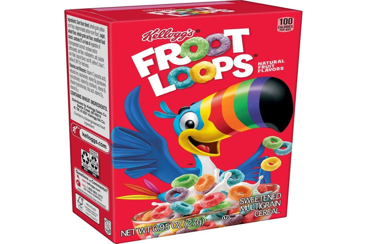 KELLOGG'S FROOT LOOPS (345G) (150 Cal)