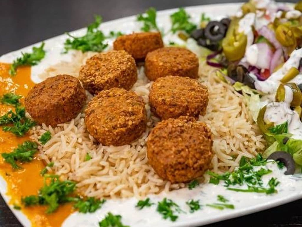 Falafel Shawarma Plate