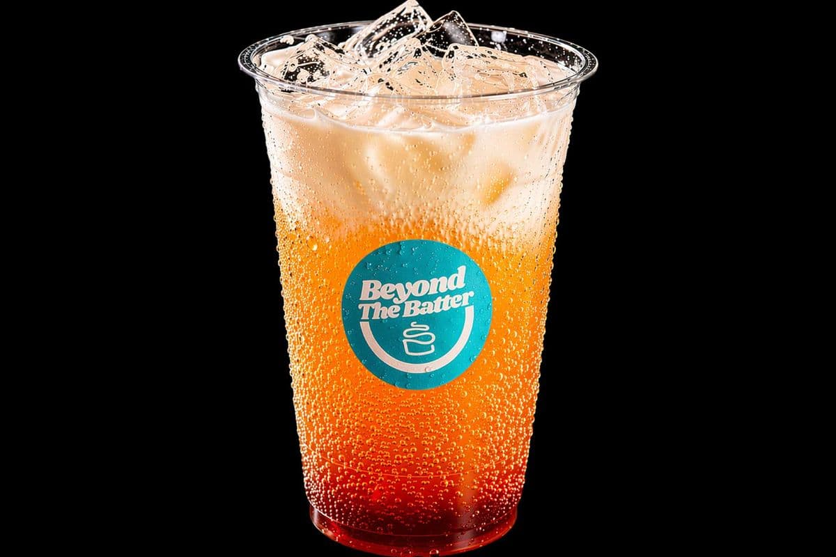 Strawberry Sunshine Dirty Soda