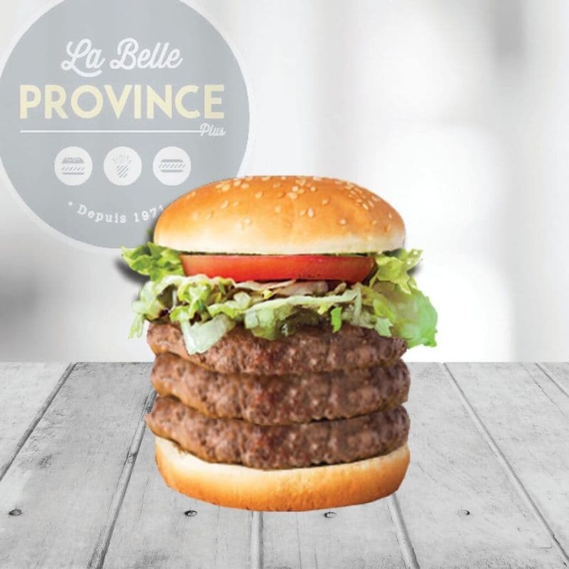 Hamburger triple