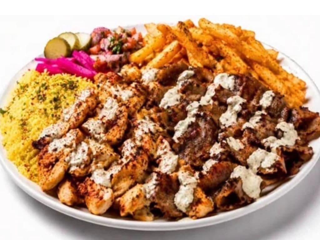 Chicken & Beef Rice N Fries