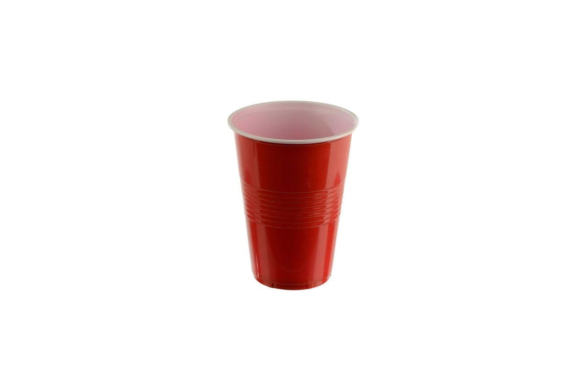 CAFE EXPRESS 50 BIG BEER PLASTIC CUPS (523ML)