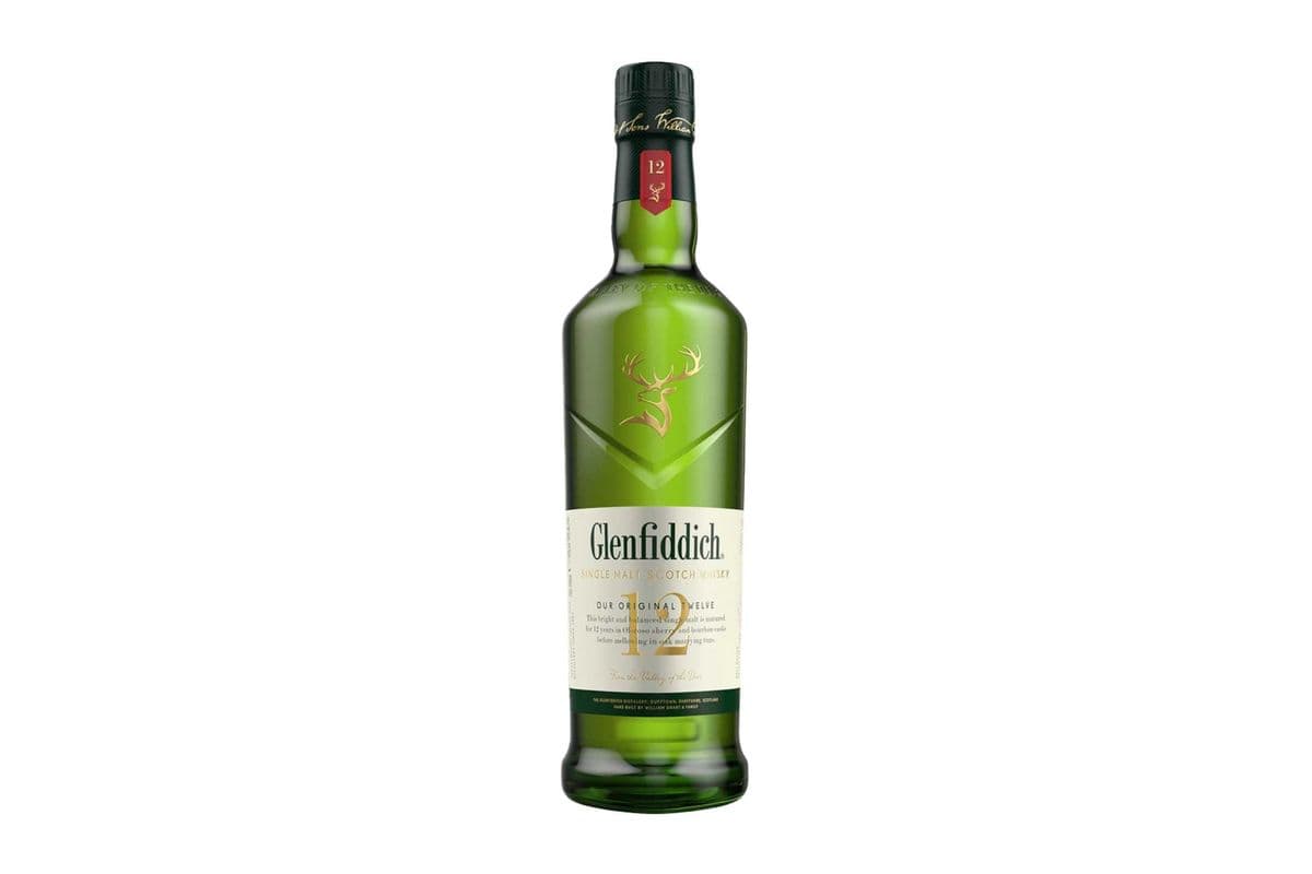 Glenfiddich 12 Years Single Malt Scotch (1 x 375ml)