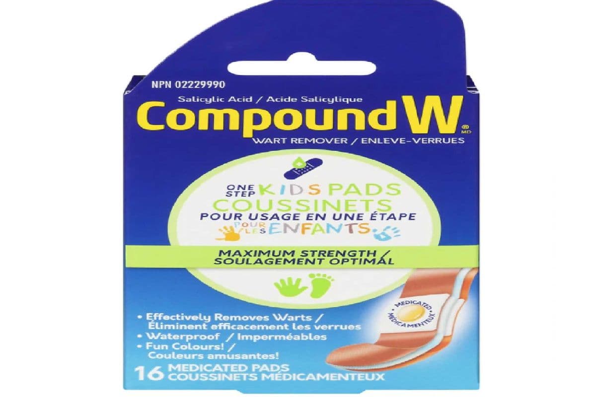 COMPOUND W PADS KIDS 16 PACK (16 PADS )