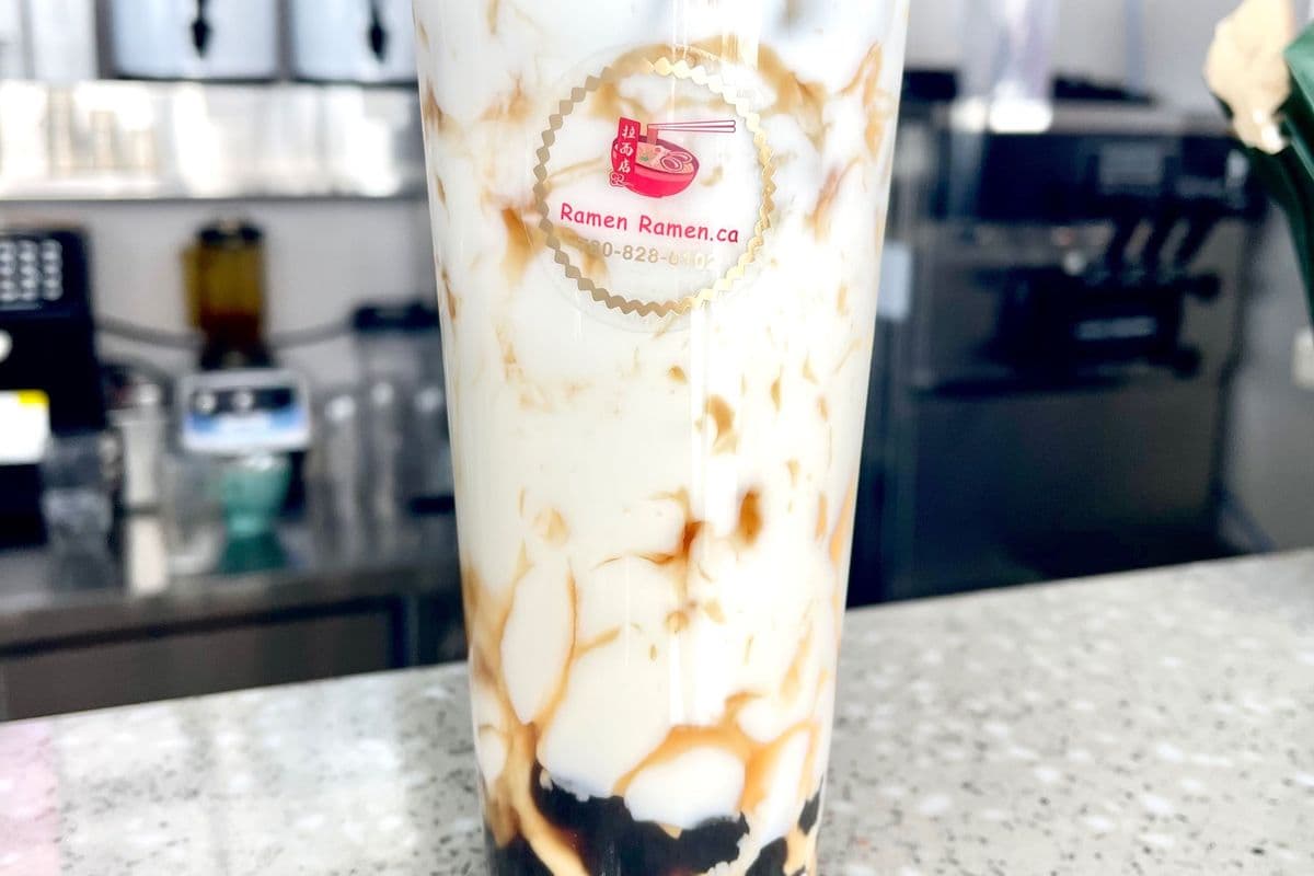 Small dirty milk tea