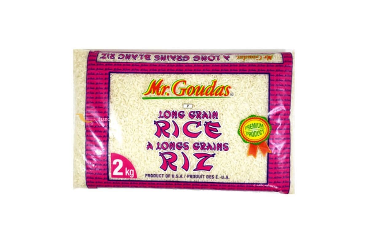 Mr Goudas White Rice (2 kg)