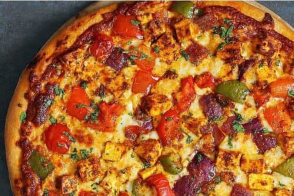 Paneer Tikka Pizza