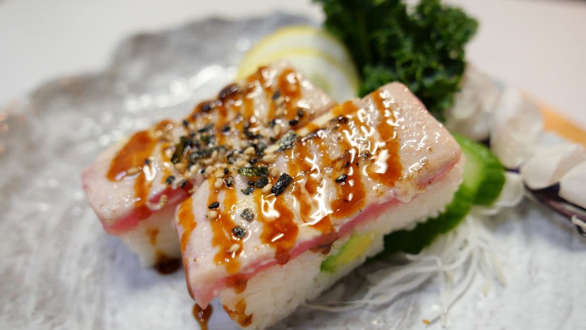 Tuna Pressed Sushi