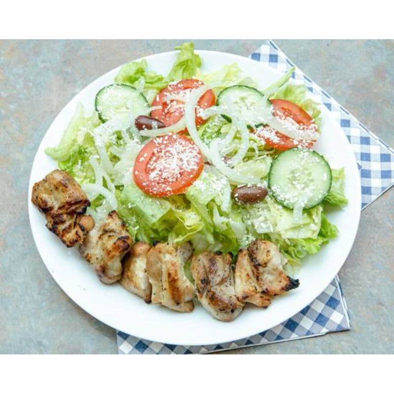 Pork Greek Salad